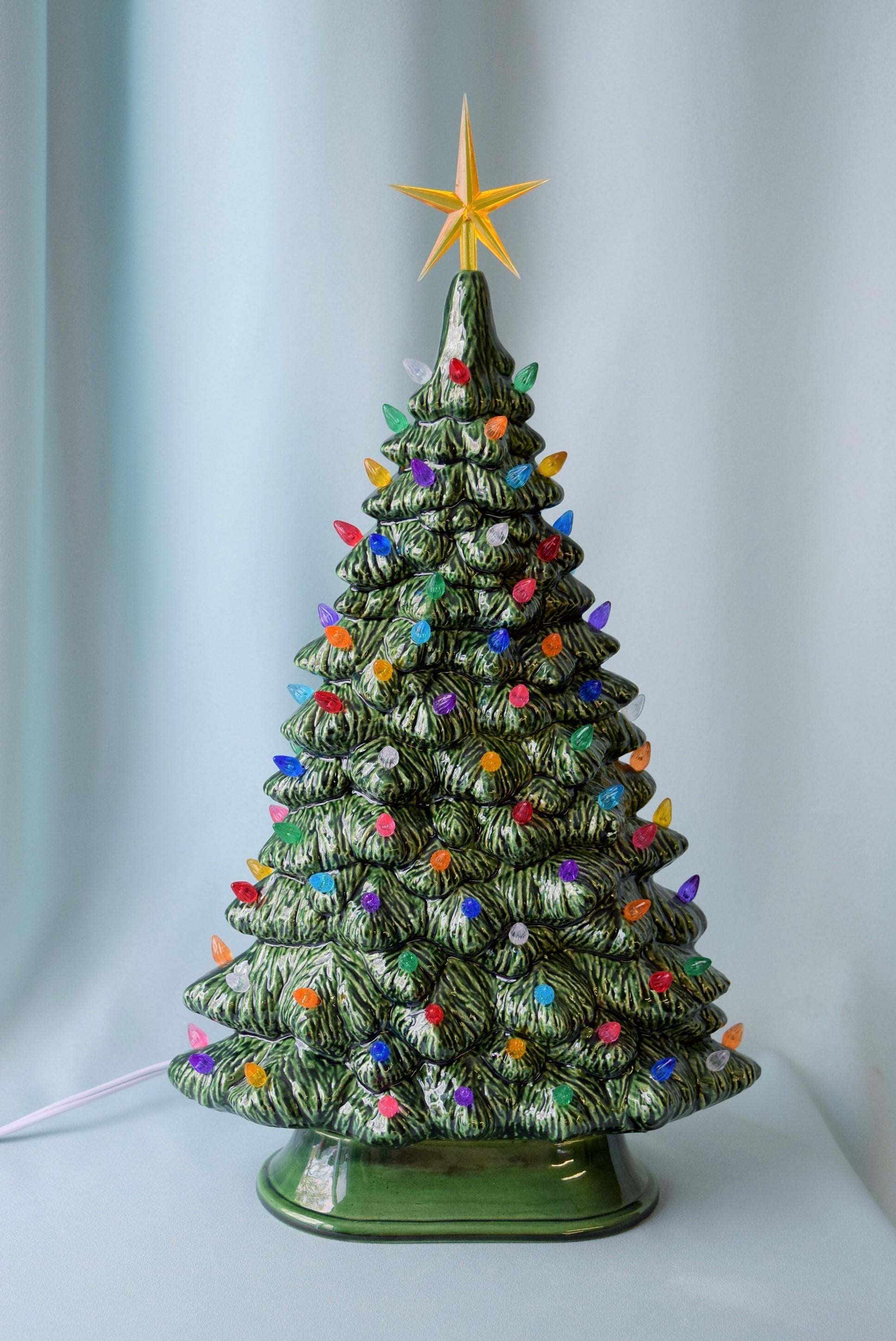 Ceramic Christmas store tree