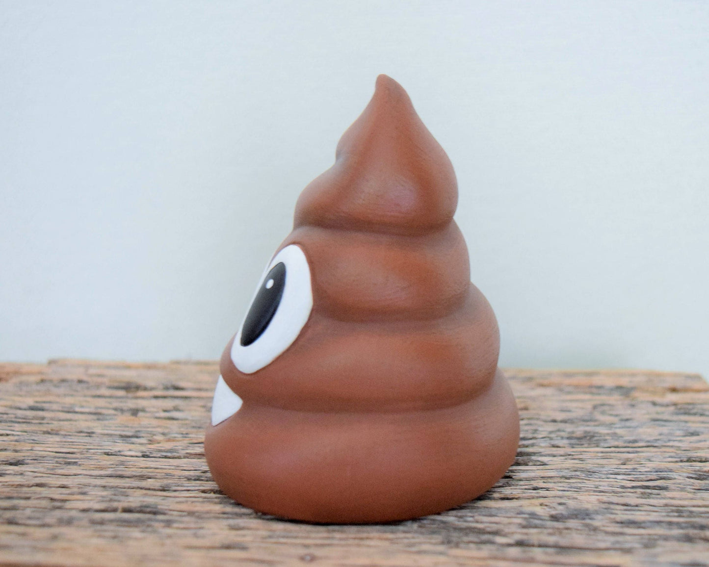 Emoji - Poop - Ceramic Poop - Poop Emoji Birthday - Brown Poop - Poop Emoji Decor - Poop Gag Gift - Poop Bathroom Decor