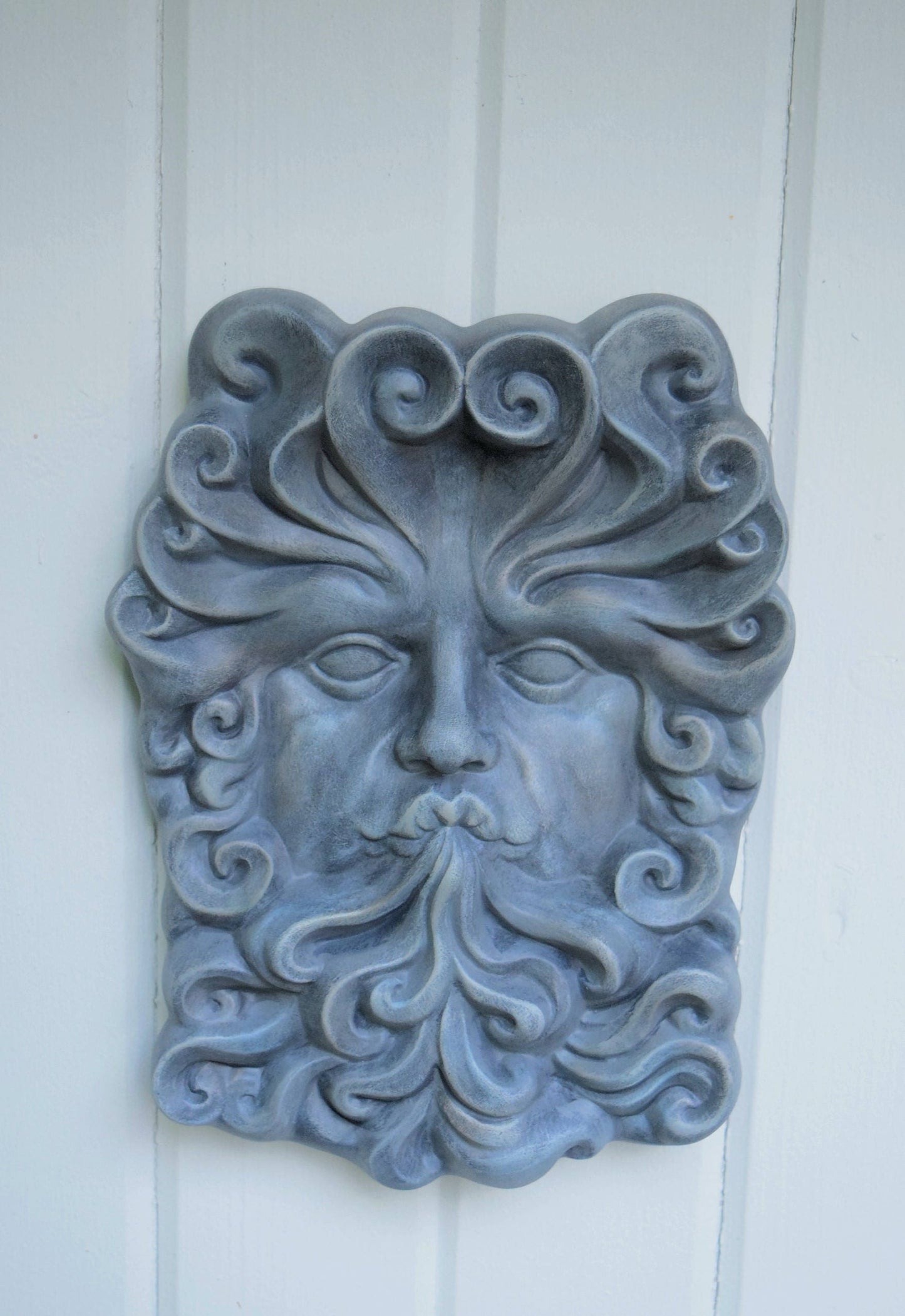 Wind Plaque - Yard Art - Garden Decor - Aquarius - Zodiac - Wall Hanging - Gift for Dad - Hanging Wall Art - Outdoor Plaque - Home Decor