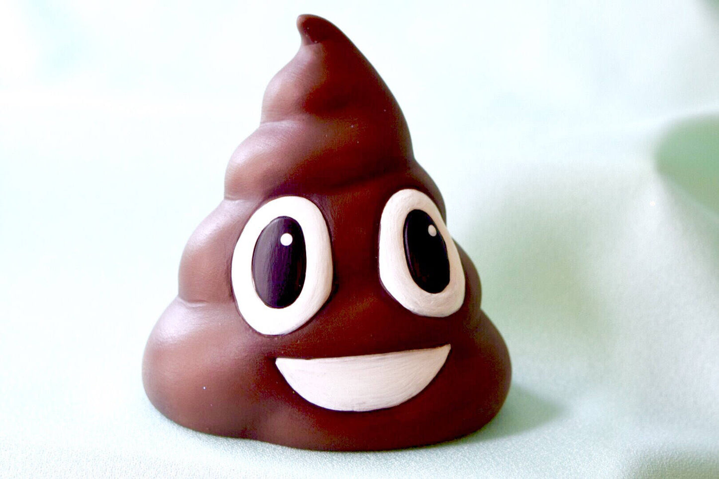 Emoji - Poop - Ceramic Poop - Poop Emoji Birthday - Brown Poop - Poop Emoji Decor - Poop Gag Gift - Poop Bathroom Decor