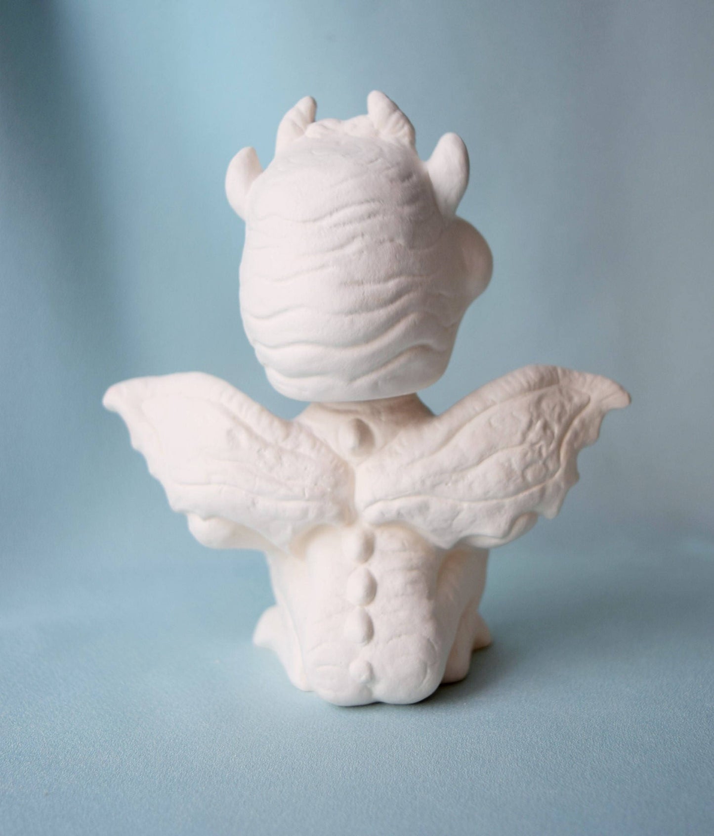 Gargoyle Bobble Head - Ceramic bisque - DIY Ceramic Project - Kids Projects - Ready to Paint Ceramics - Valentines Gift - Paint it yourself