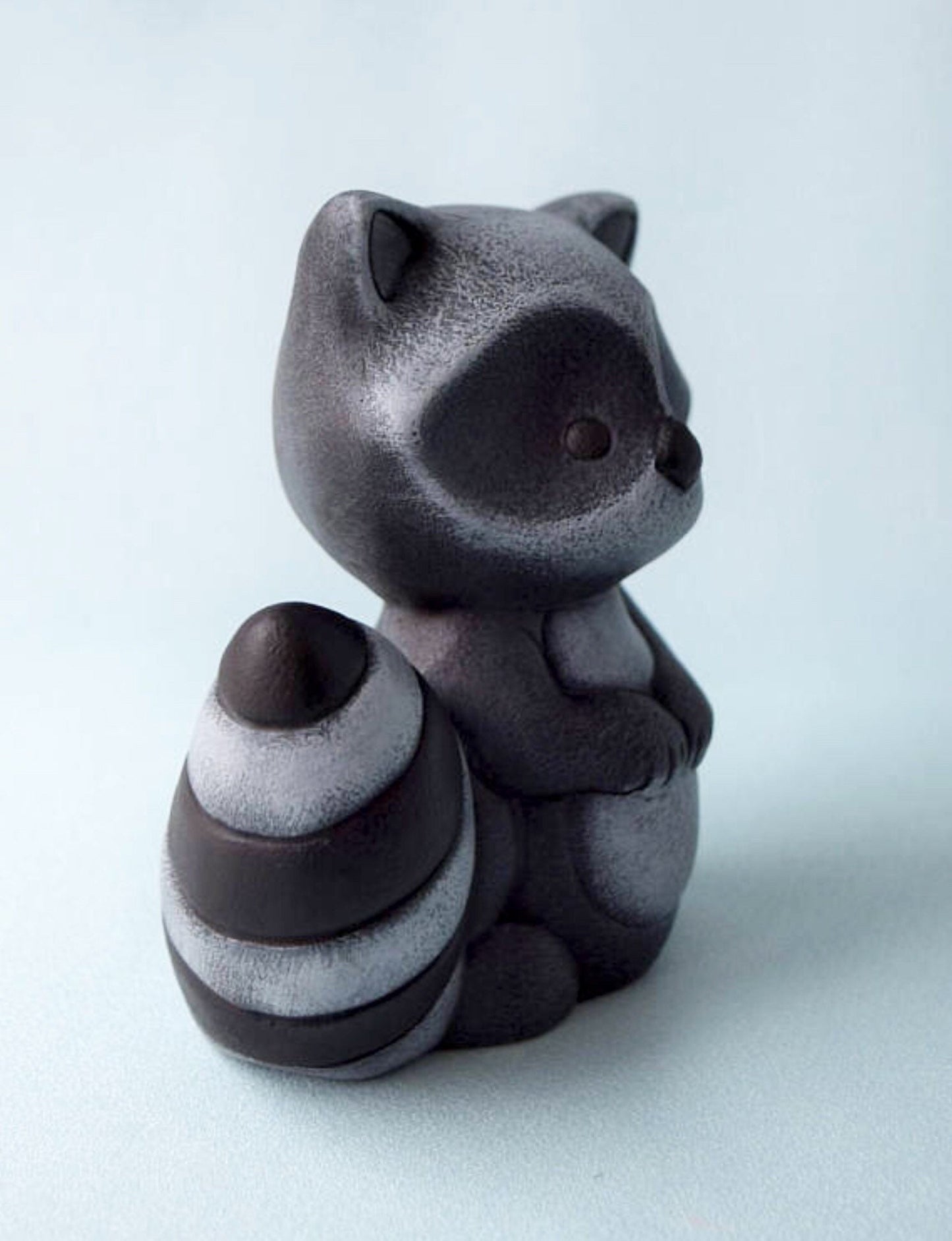 Cute Ceramic Woodland Raccoon Figurine