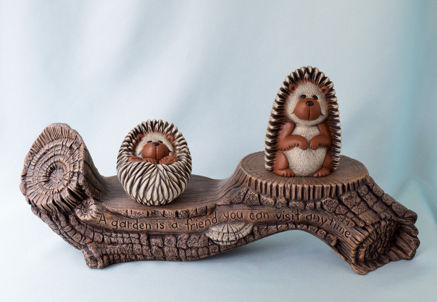 Ceramic Hedgehog - Yard Art - Cute Hedgehogs - Outdoor decor - Hedgehog Cake Toppers - Hedgehog figurines - Hedgehog statues