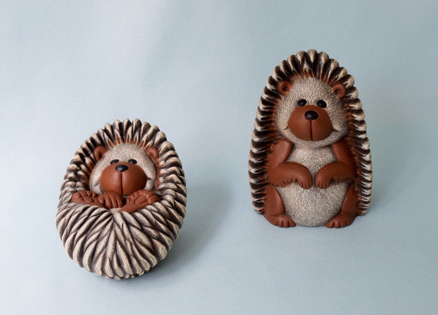 Ceramic Bisque Hedgehogs - DIY ceramics - Cute Hedgehogs - Paint Project - Unfinished Ceramics