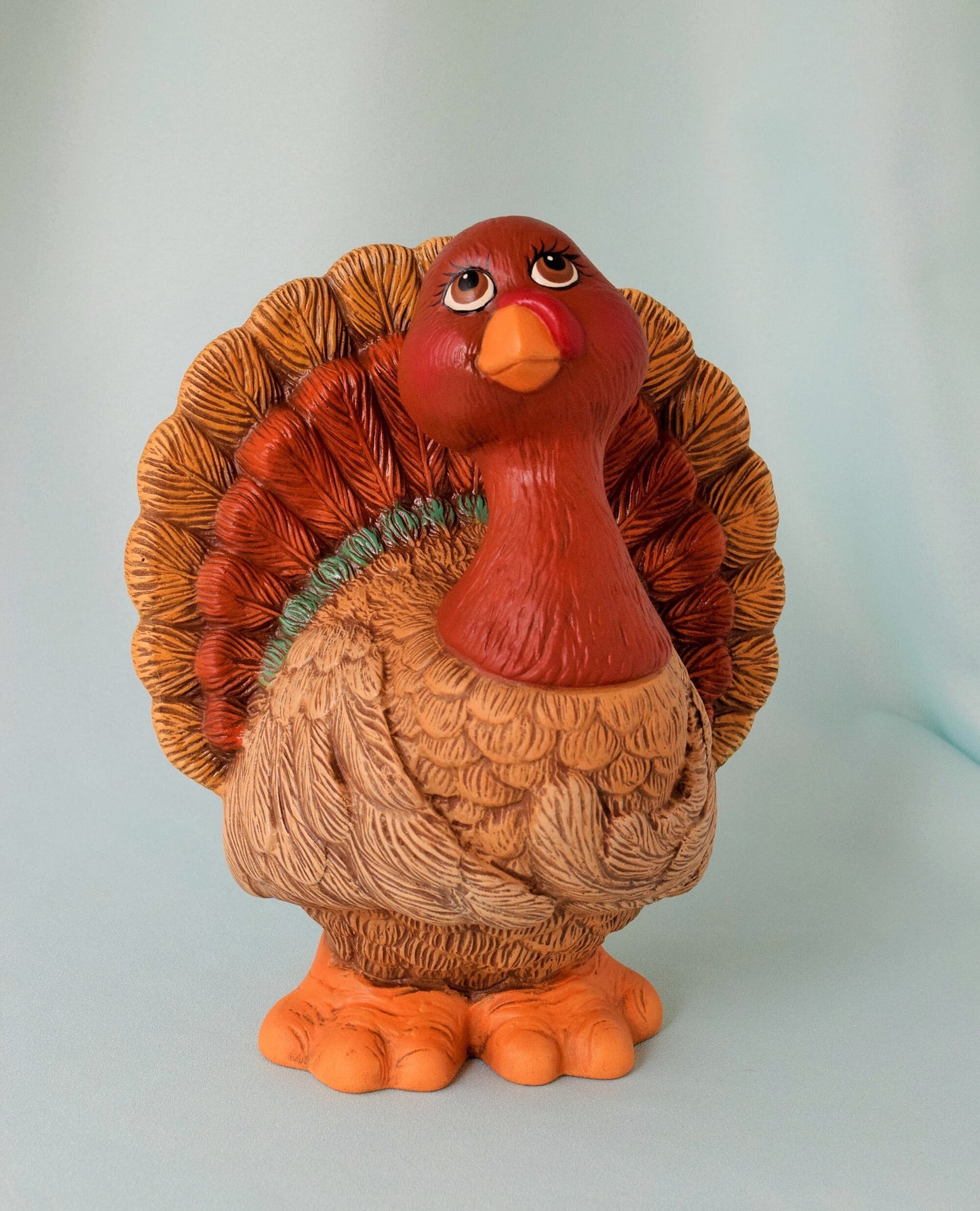 Thanksgiving Decorative Ceramic Turkey