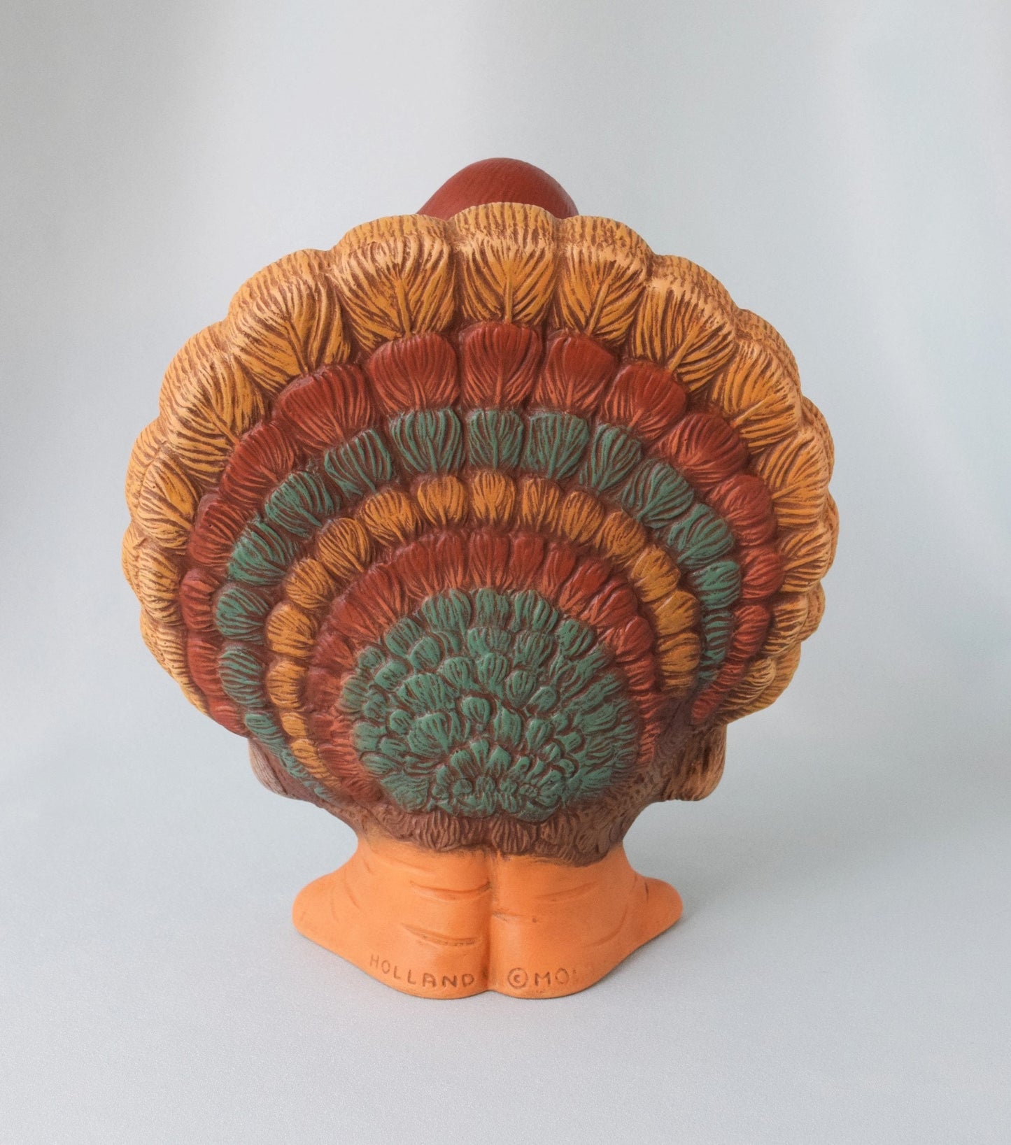 Thanksgiving Decorative Ceramic Turkey