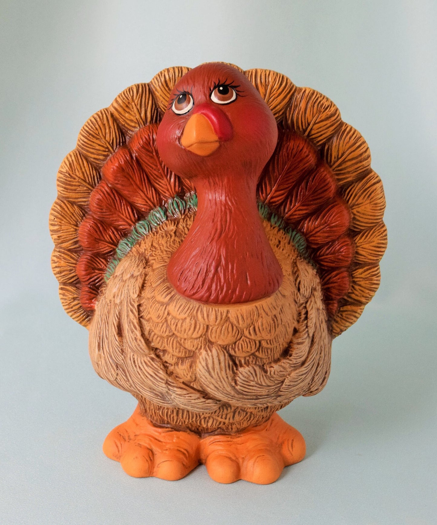 Thanksgiving Decorative Ceramic Turkey