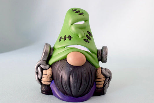 Frankenstein Ceramic Gnome