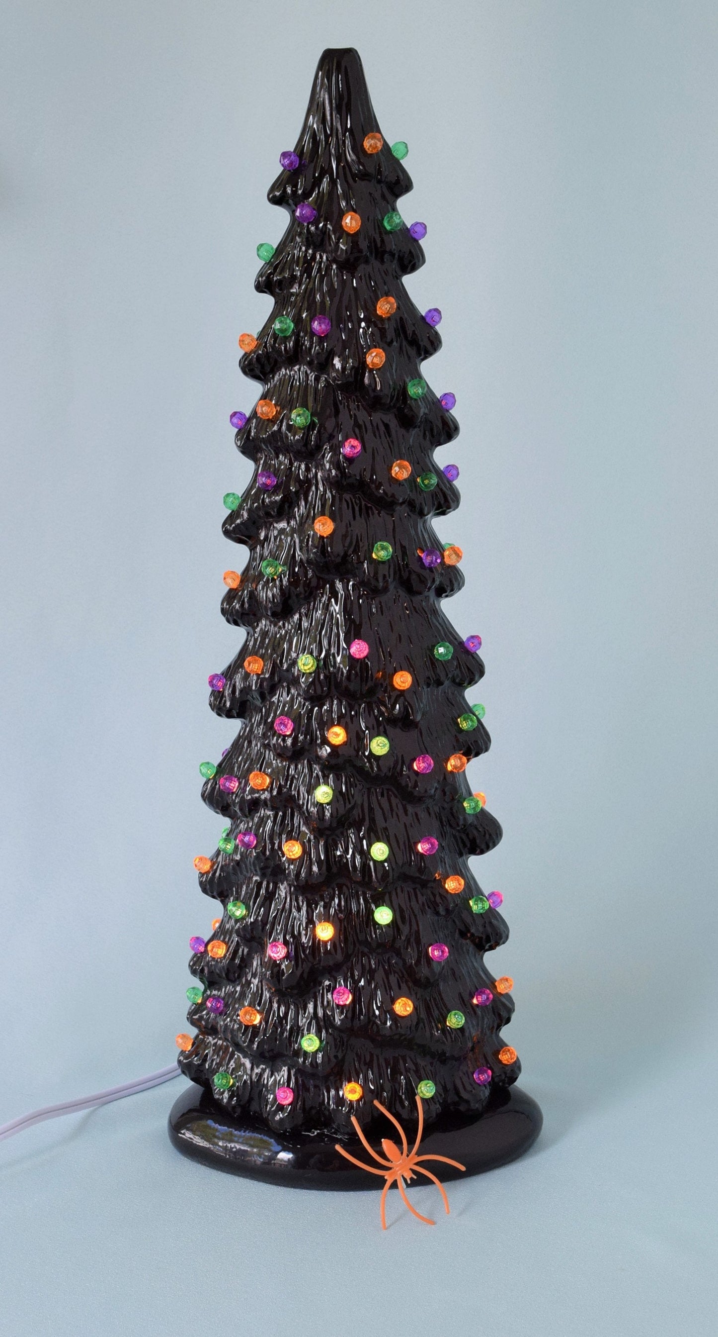 Ceramic Halloween tree - DIY Halloween tree - Bisque Ceramic Halloween tree