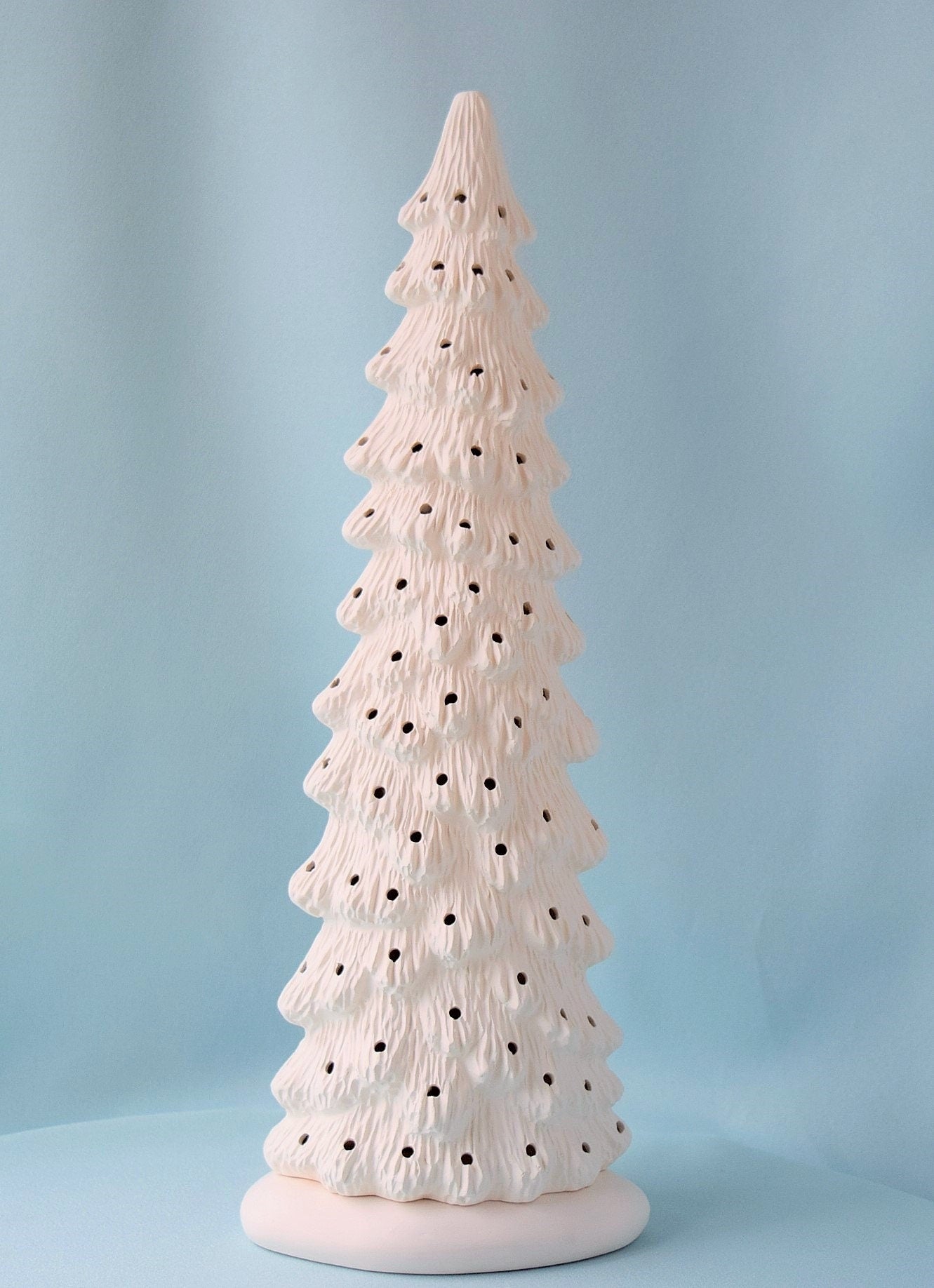 Ceramic Halloween tree - DIY Halloween tree - Bisque Ceramic Halloween tree