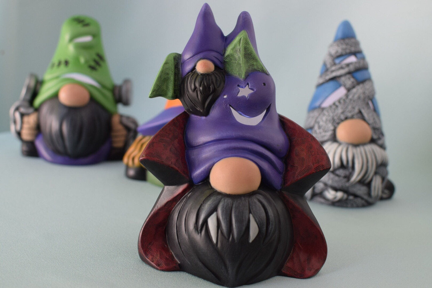 Vampire Garden Gnome | Dracula Gnome | Halloween Decor | Halloween Party