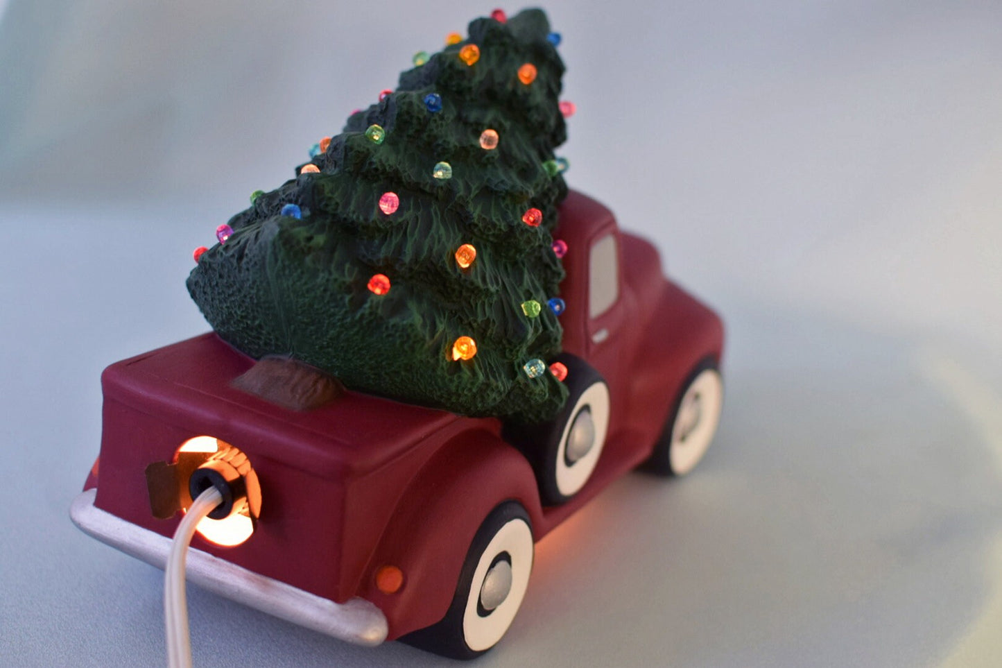 Christmas Tree Truck | Ceramic Light