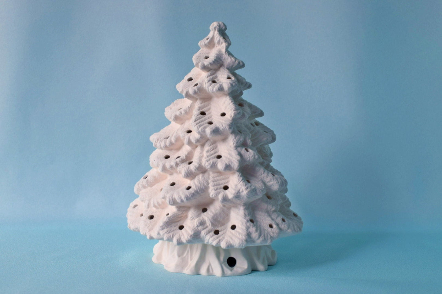 DIY Ceramic Christmas Tree | Small Bisque Tree | Ceramic Fur Tree