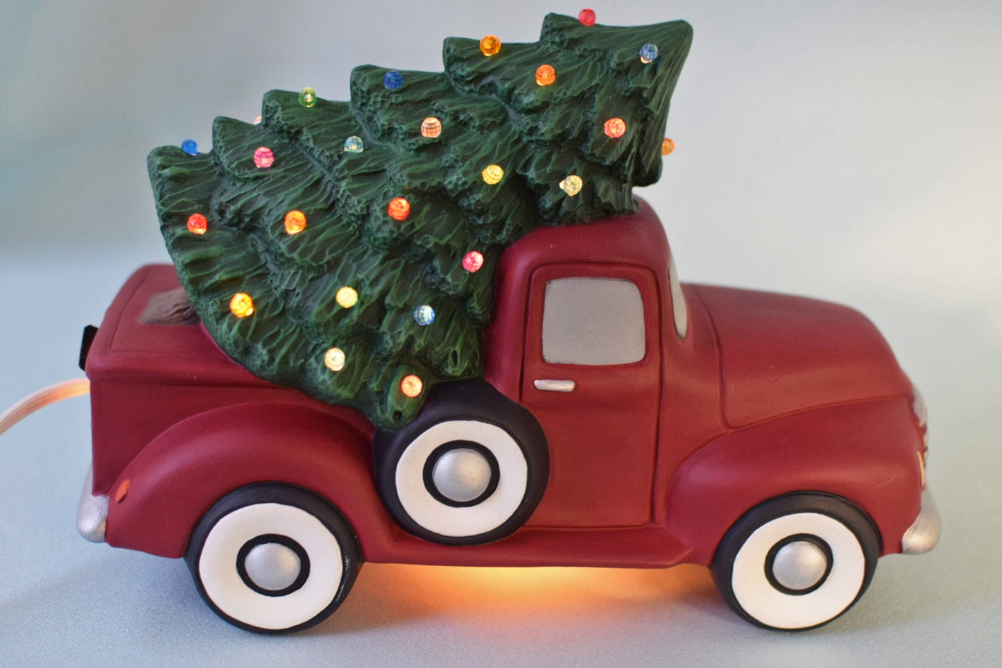 Christmas Tree Truck | Ceramic Light