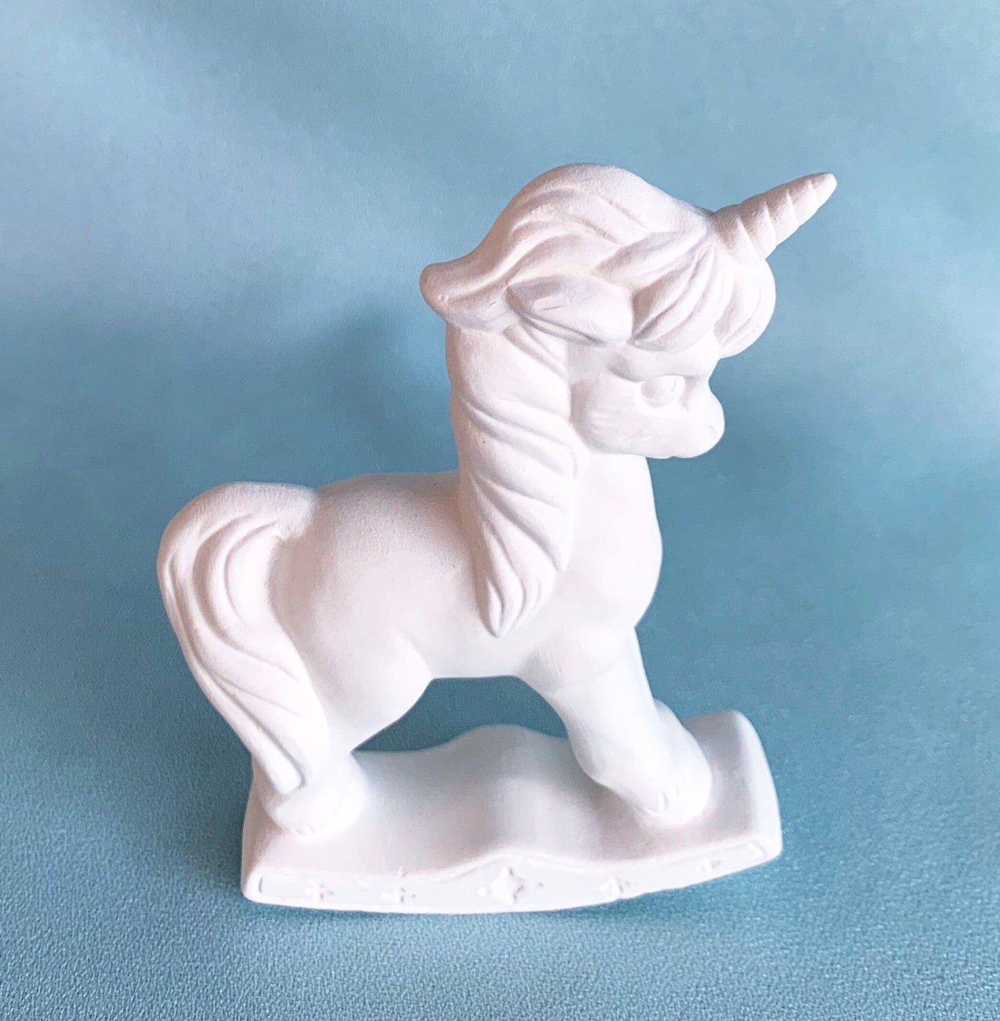 Rocking Horse Keepsake - Ceramic Bisque - DIY Gift