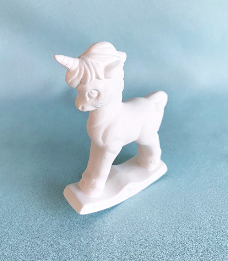 Rocking Horse Keepsake - Ceramic Bisque - DIY Gift