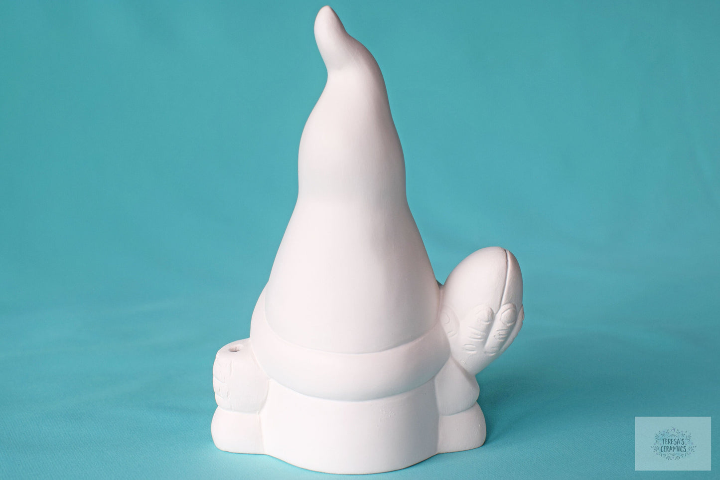 Bisque Football Gnome | Ready To Paint