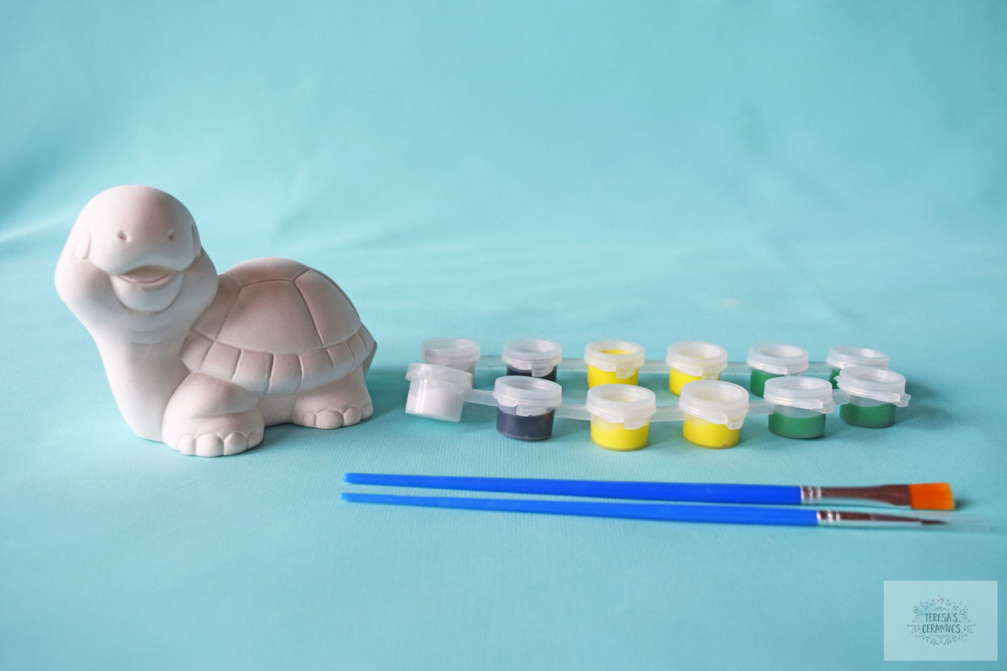 Bisque Turtle | DIY Paint Kit | Back To School | Art Project In A Box