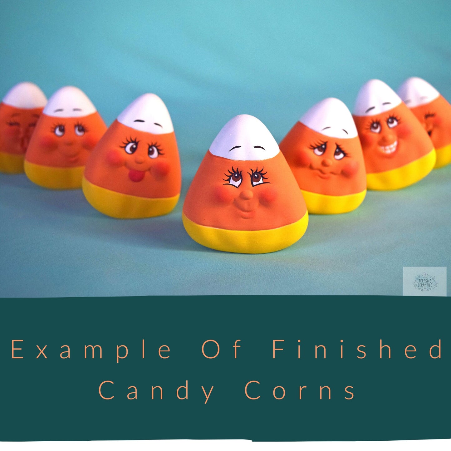 Bisque Candy Corn | Halloween Decor | DIY Ceramic Painting