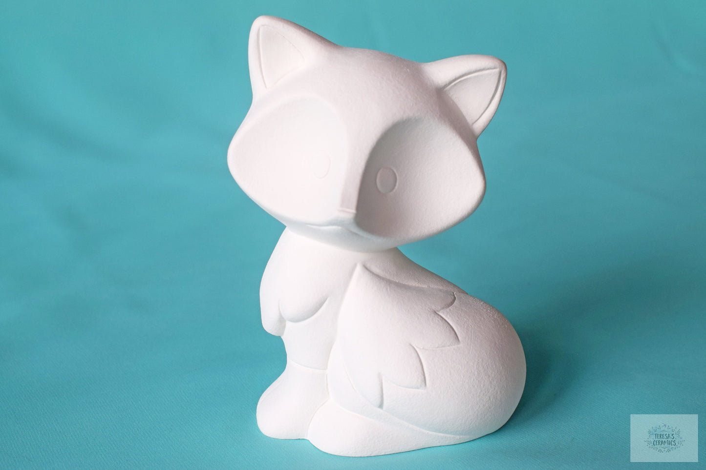 Bisque Ceramic Fox | DIY Paint Kit | Back To School | Art Project In A Box