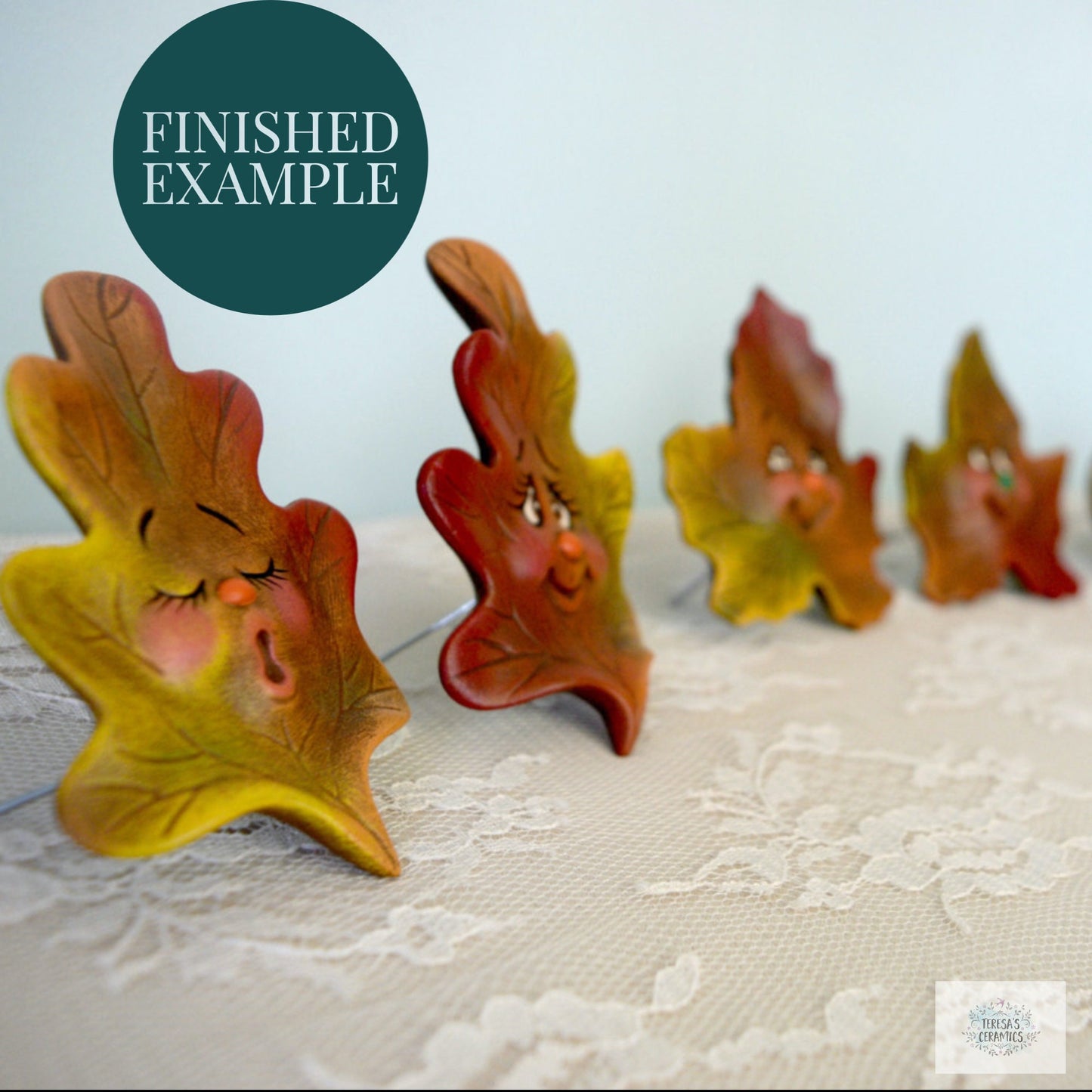 Bisque DIY Fall Leaves | Entire Set | Paint Project