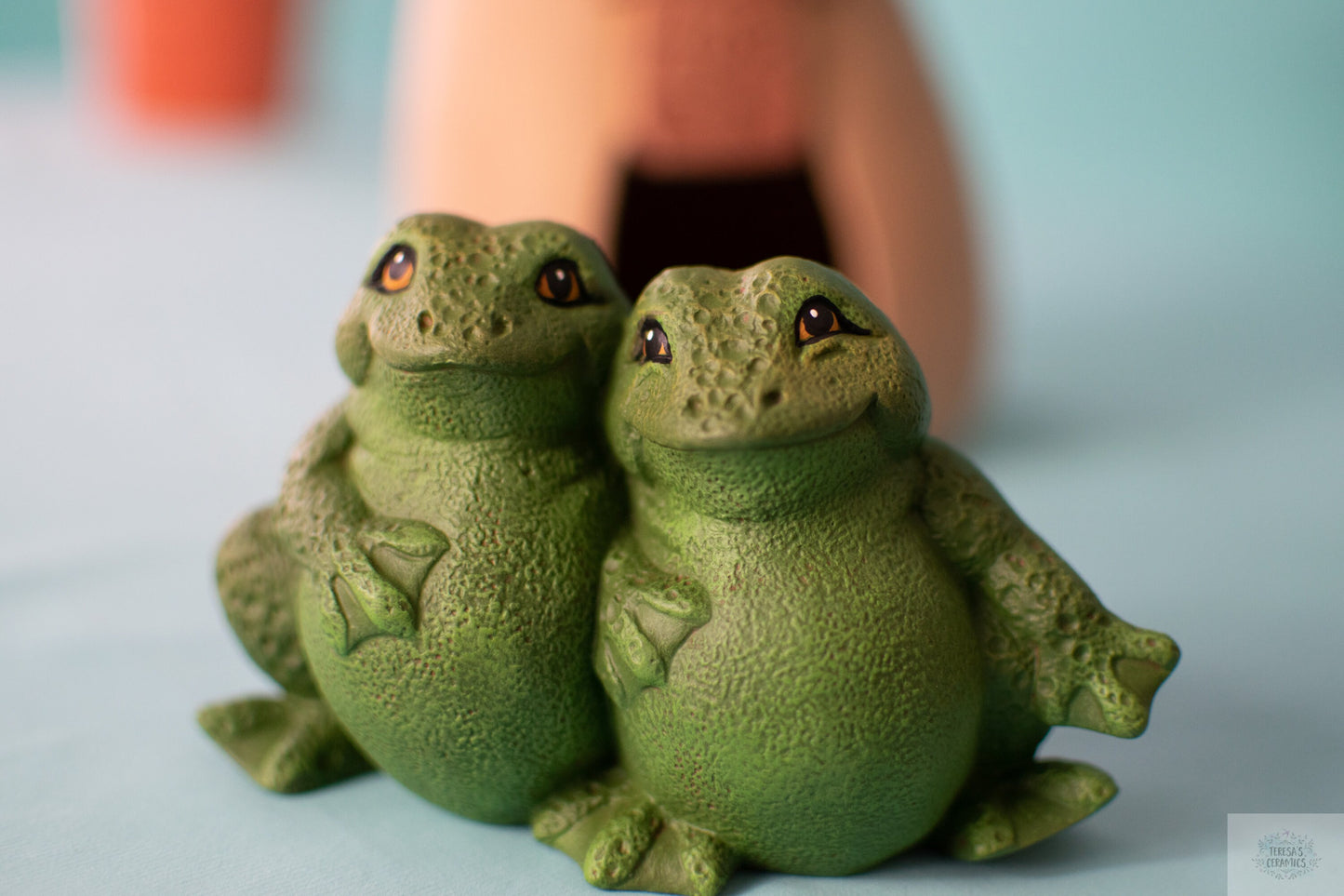 Frog and Toad | Toad Figurine | Cake Topper | Garden Art