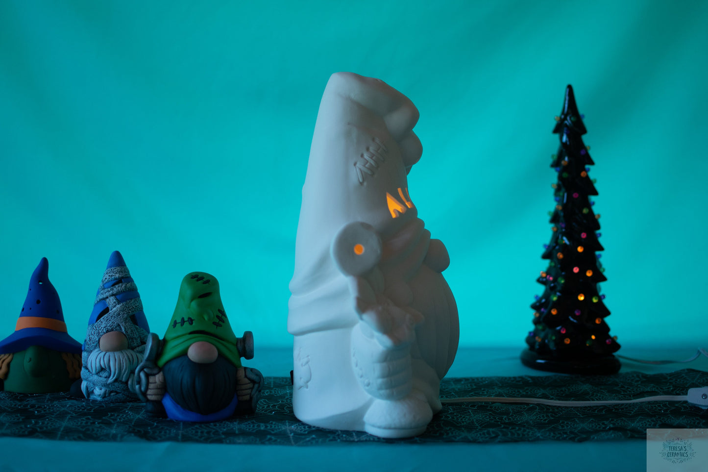 NEW | DIY Bisque Frankenstein | Halloween Gnome Light | Ready To Paint