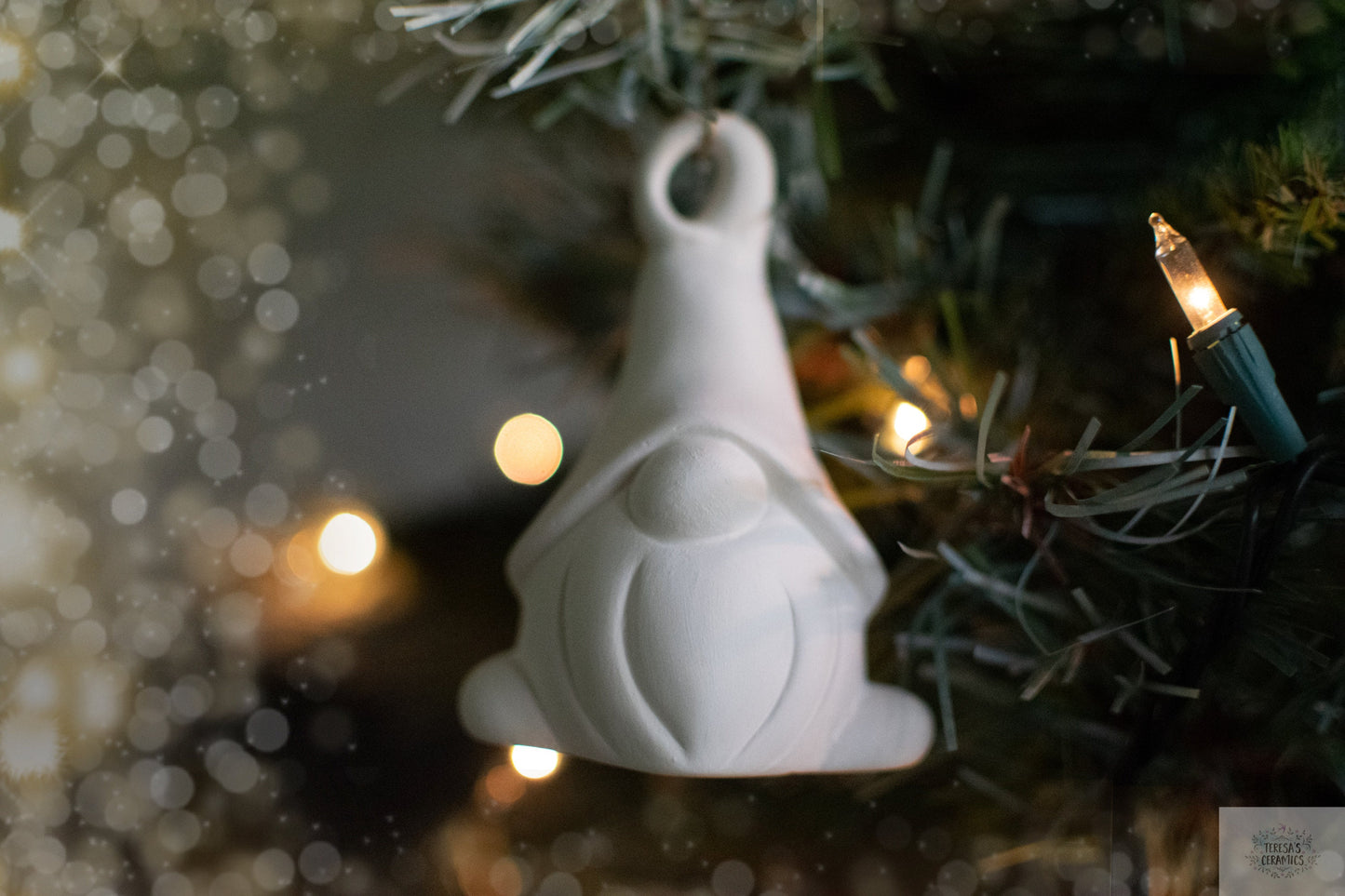 DIY Gnome Ornament | Ready To Paint | Handmade Christmas Ornament