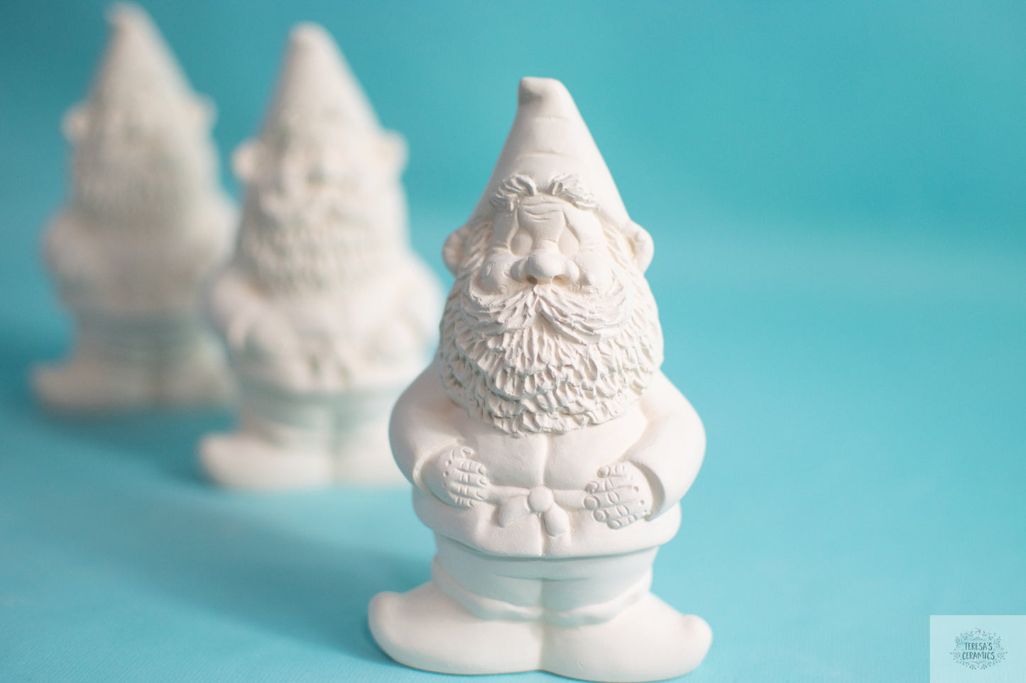 Small Bisque Gnomes | Gnome Paint Project | Ceramic Garden Gnome | DIY Garden Art