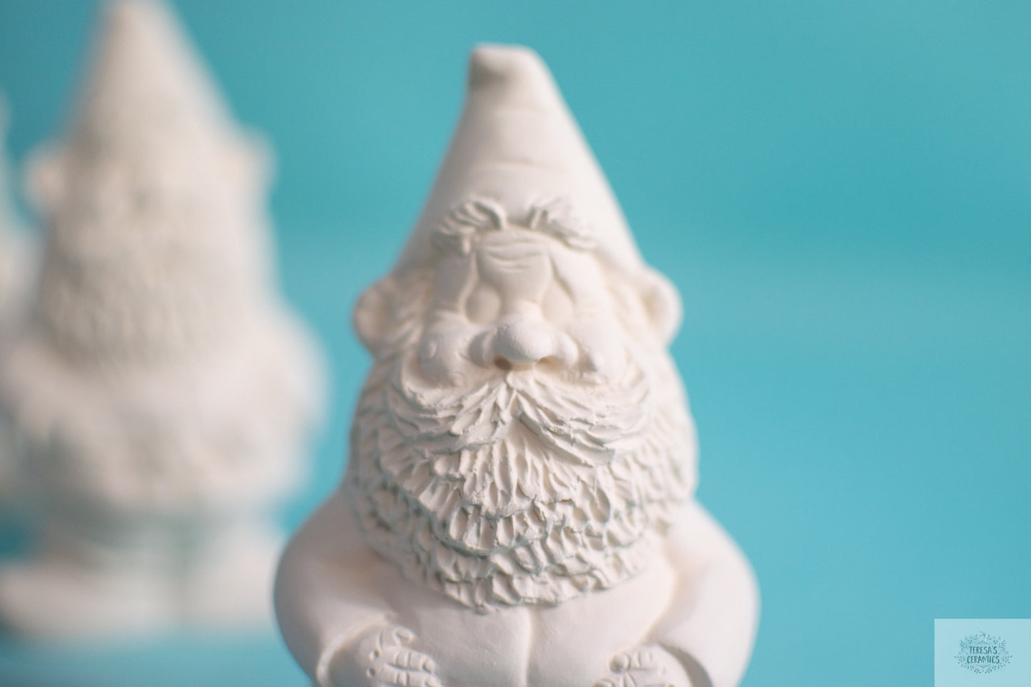 Small Bisque Gnomes | Gnome Paint Project | Ceramic Garden Gnome | DIY Garden Art