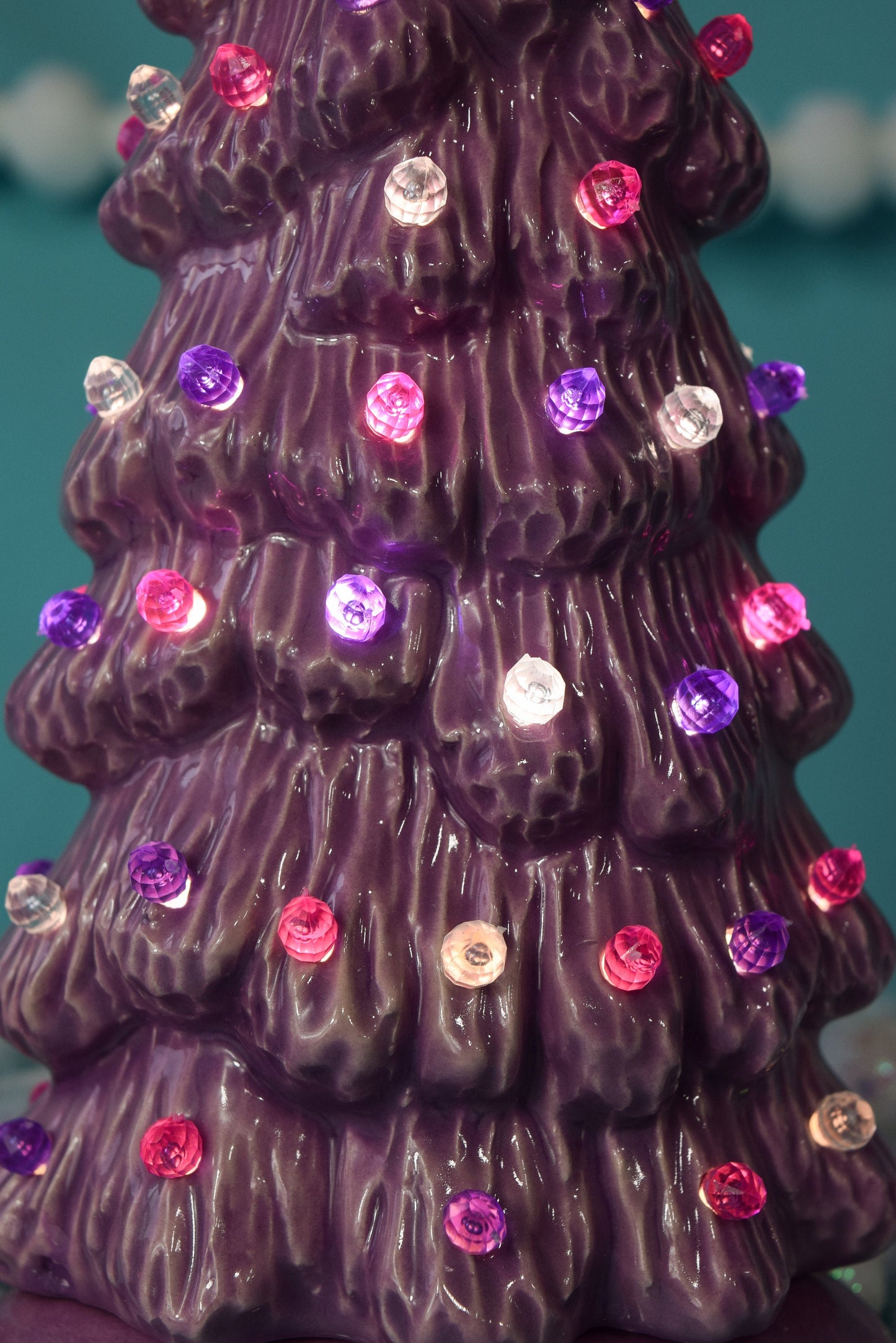 Ceramic Lavender Tree| Heart Tree | Valentine Tree