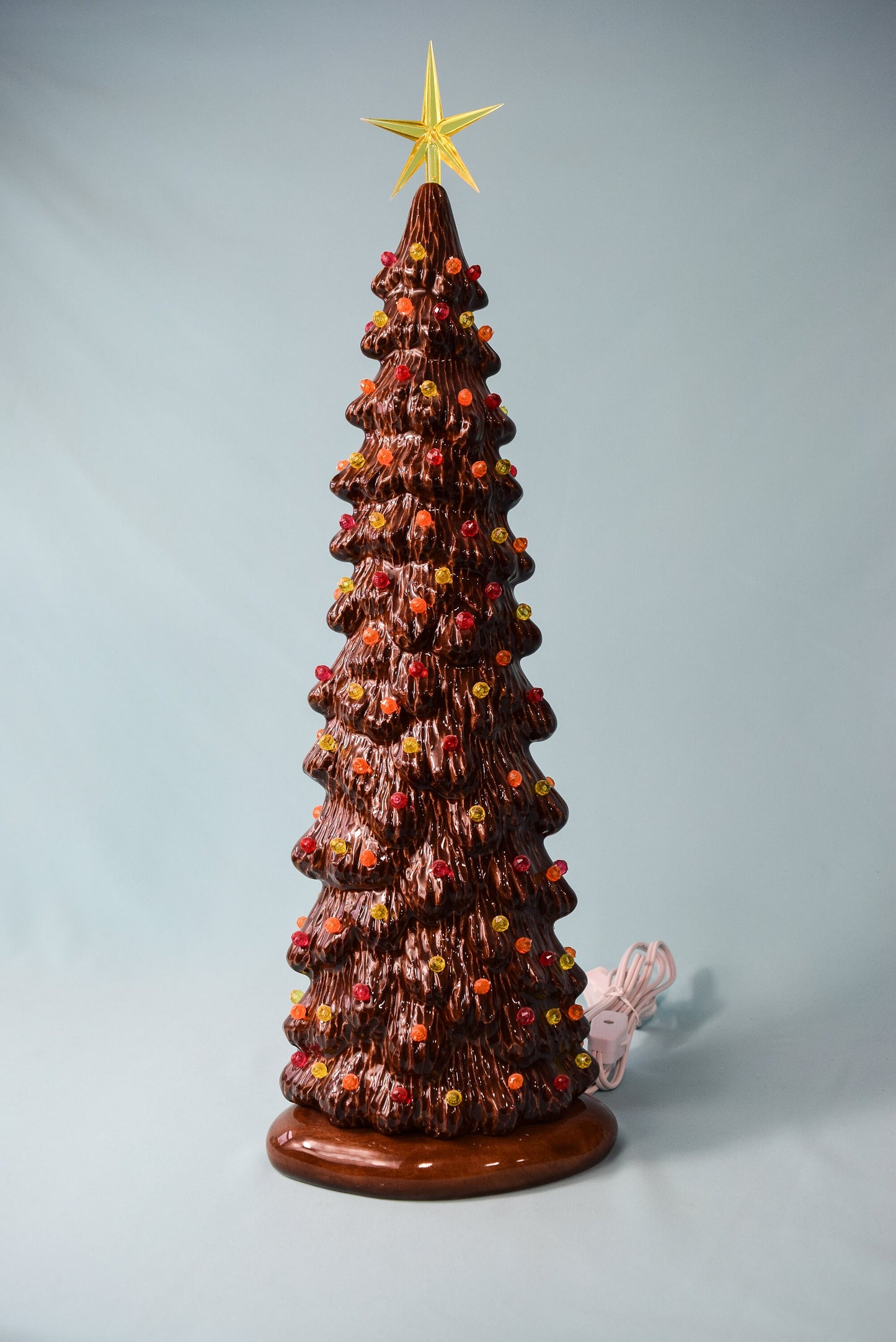 Ceramic Thanksgiving tree | Slim Fall Tree | 5 sizes to choose from | Autumn Ceramic Light