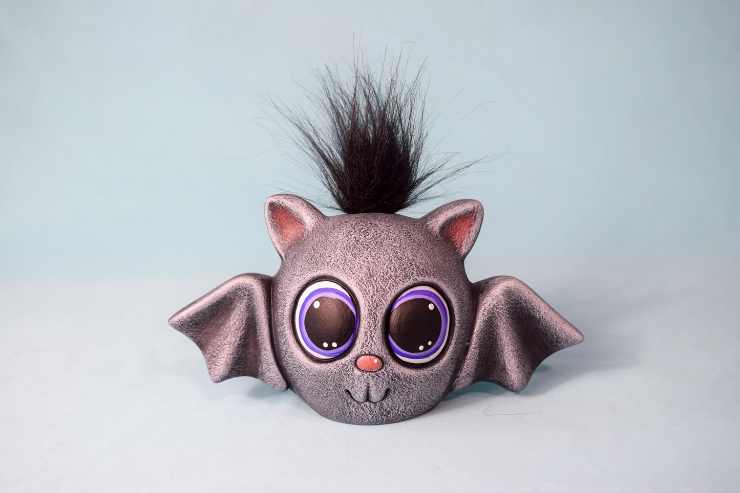 Unpainted Cute Halloween Bat | Clay Magic | Halloween Paint Party | Bisque Unpainted Ceramic | Paint Your Own Cute Halloween Bat