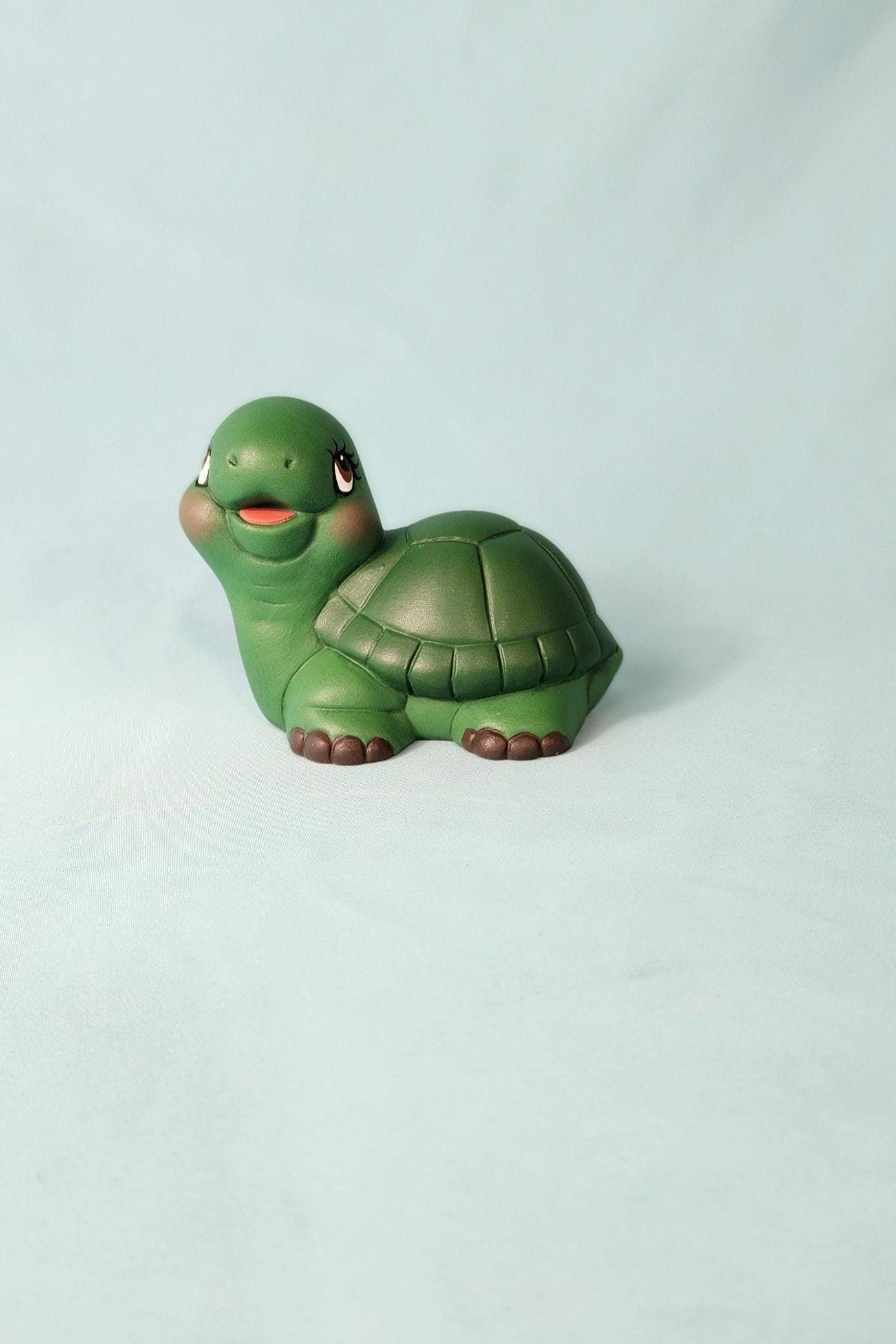 Cute Ceramic Turtle | Yard Turtle | Woodland Ceramics