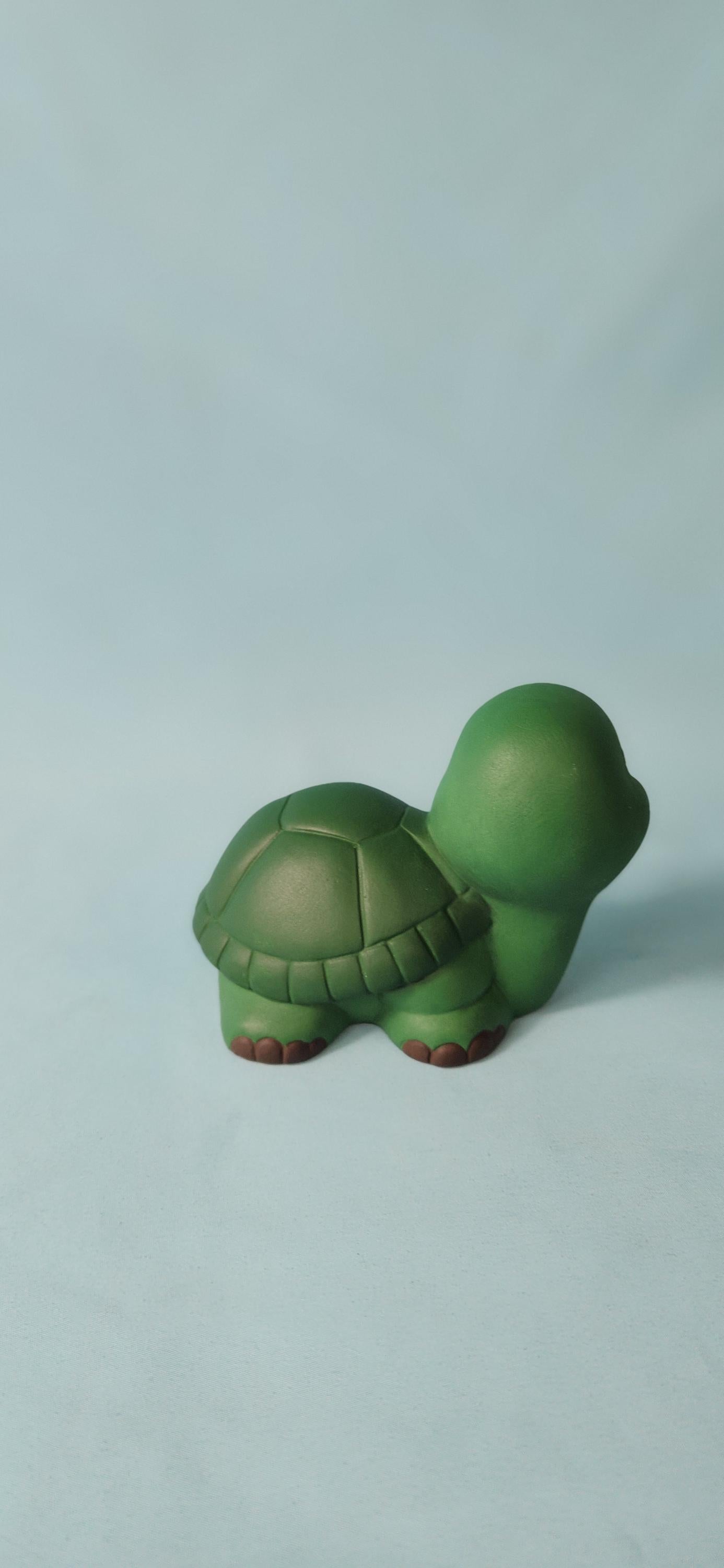 Cute Ceramic Turtle | Yard Turtle | Woodland Ceramics