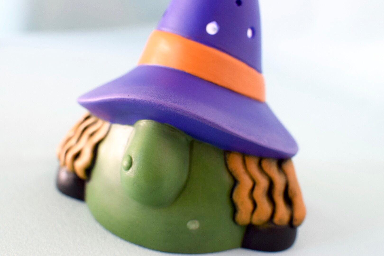 Ceramic Witch | Halloween Gnome - Teresa&#39;s Ceramics