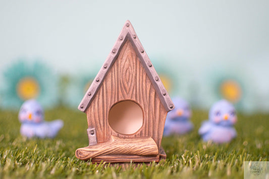 Ceramic Birdhouse | Birdhouse Garden Art | Yard Decor - Teresa&#39;s Ceramics