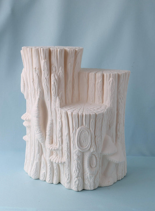 Bisque Ceramic Stump | DIY Project - Teresa&#39;s Ceramics