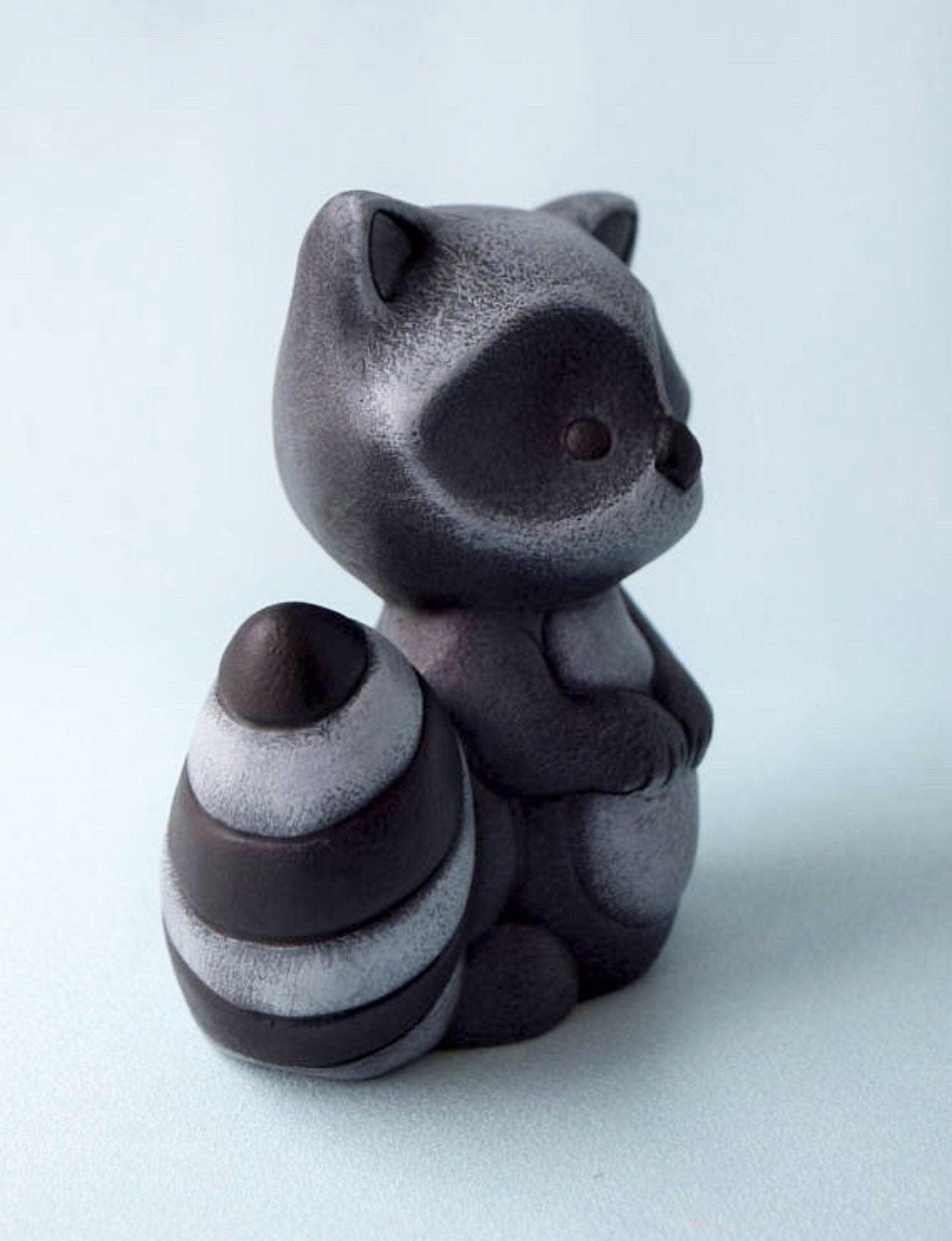 Ceramic Raccoon | Woodland Nursery | Cake Topper - Teresa&#39;s Ceramics