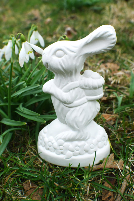 DIY Easter Bunny | Bisque Spring Craft - Teresa&#39;s Ceramics