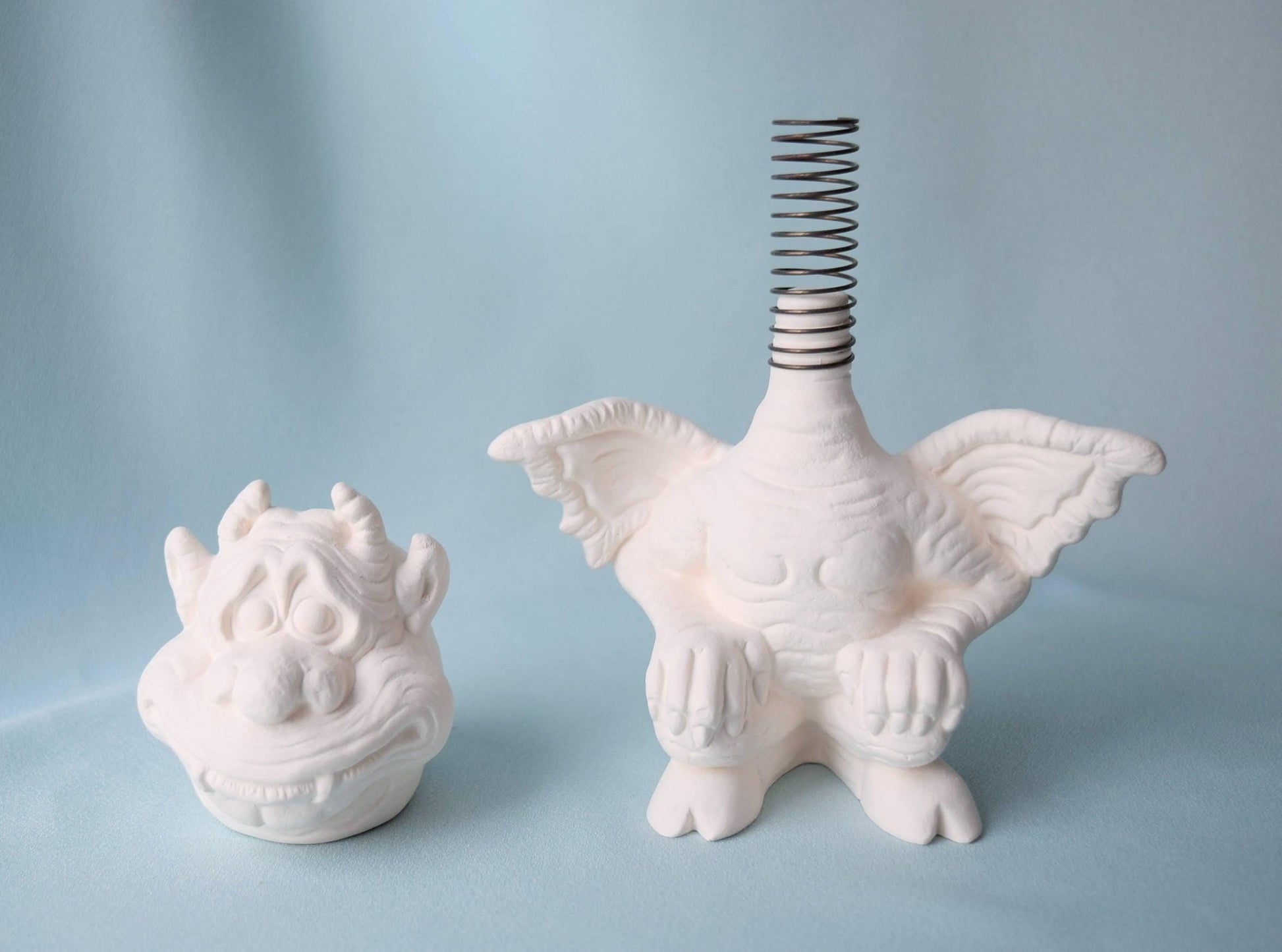 Ceramic Gargoyle | Bobble Head | DIY Paint Project - Teresa&#39;s Ceramics