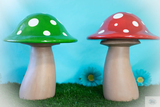 Gigantic Mushrooms | XL and Large Garden Mushrooms - Teresa&#39;s Ceramics