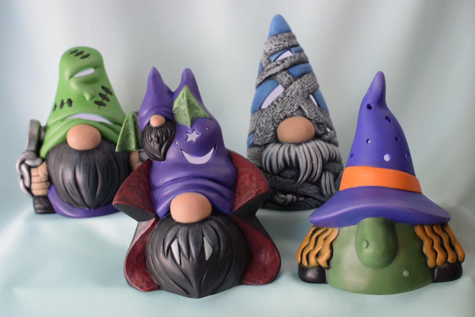 Ceramic Witch | Halloween Gnome - Teresa&#39;s Ceramics