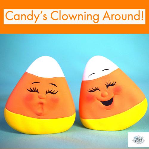 Candy Corn Cuties | Halloween Candy Decor - Teresa&#39;s Ceramics