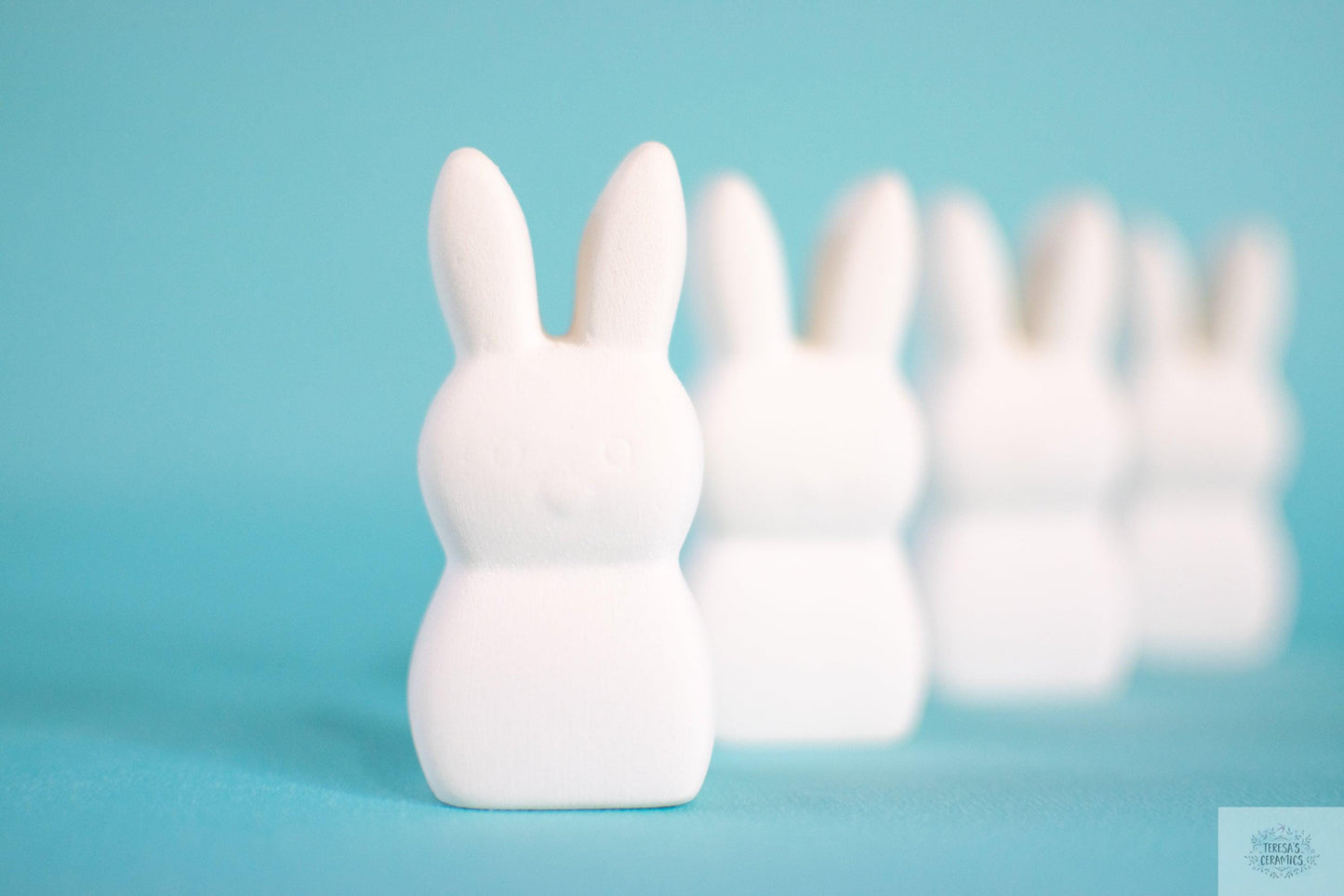 DIY Peep Easter Bunnies | Ready To Paint - Teresa&#39;s Ceramics