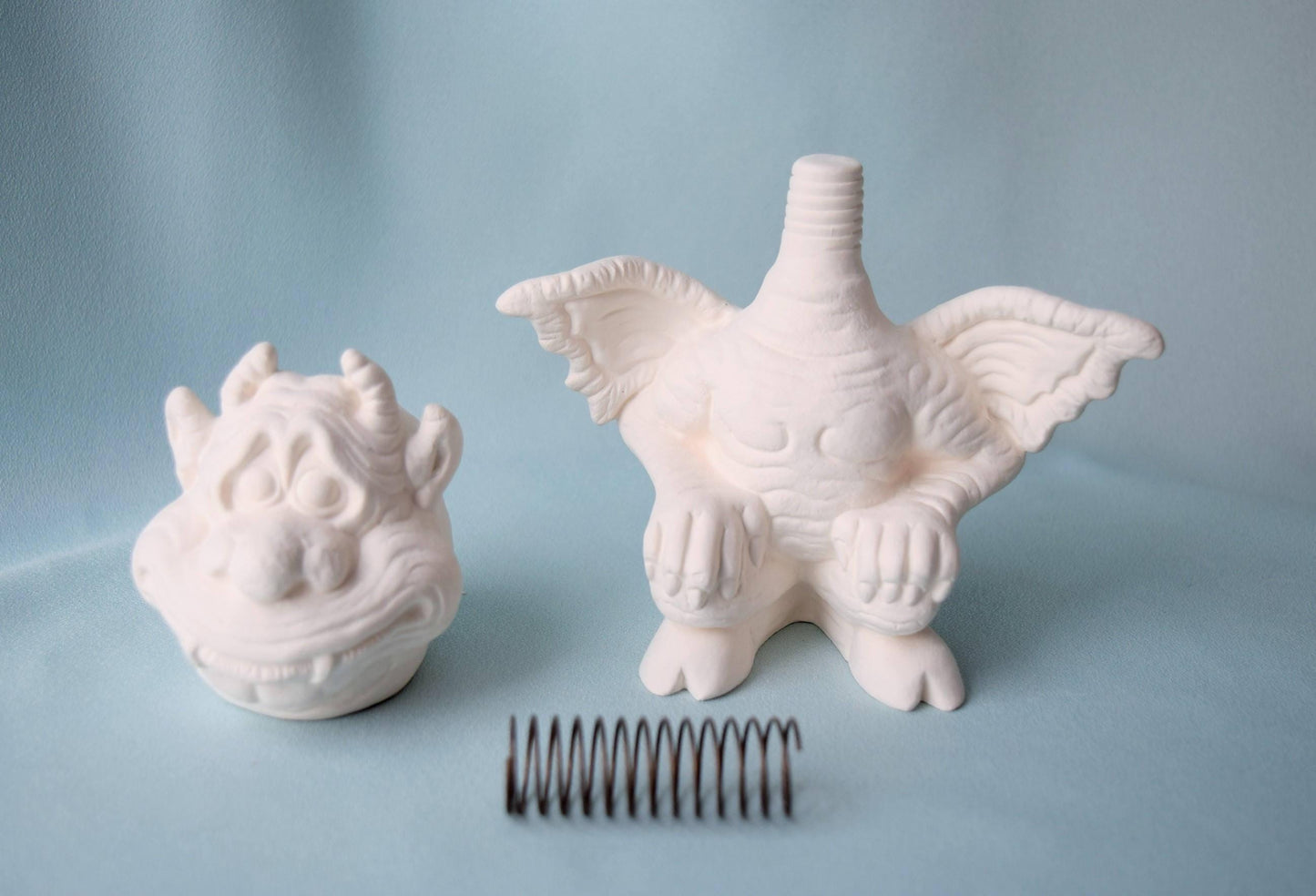 Ceramic Gargoyle | Bobble Head | DIY Paint Project - Teresa&#39;s Ceramics