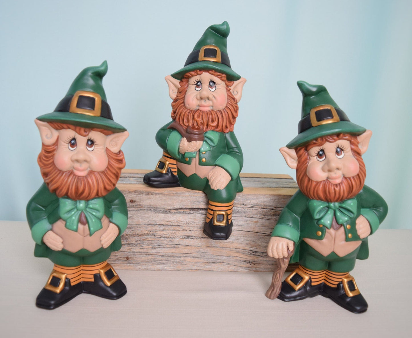 Leprechaun - Garden Decor - Saint Patrick's Day - Ceramic - Home Decor - Whimsical - Irish - Family Heirloom - Fairy Tale - Ireland